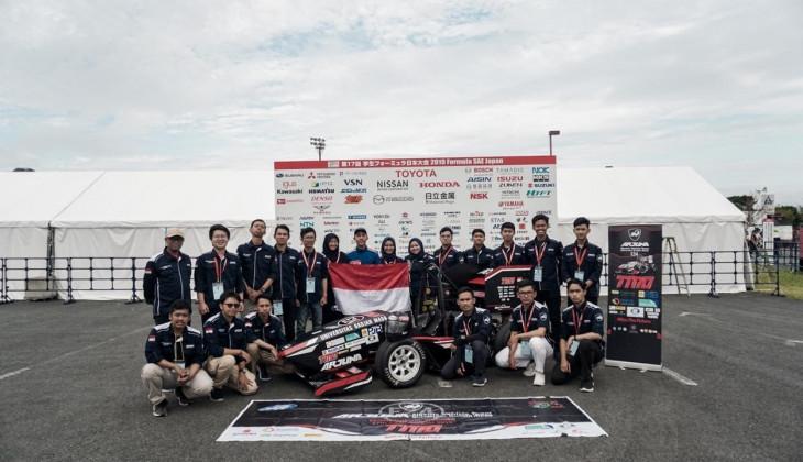 Mobil Listrik Arjuna UGM Raih Penghargaan Formula SAE 2019 di Jepang